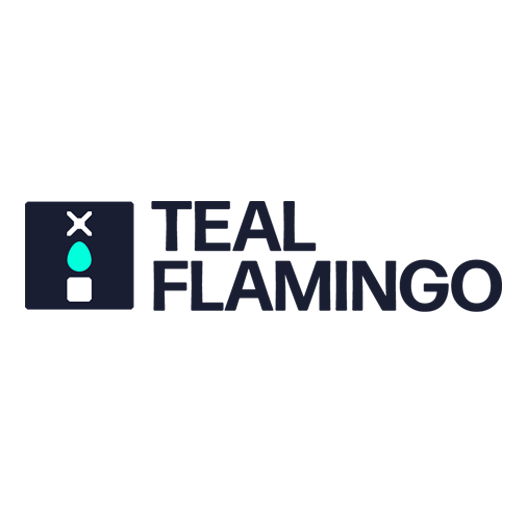 Teal Flamingo